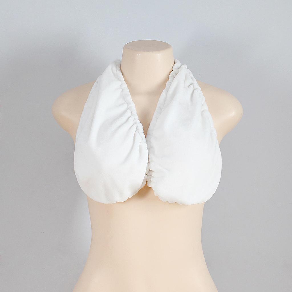 Breathable Women's Towel Bra with Adjustable Straps