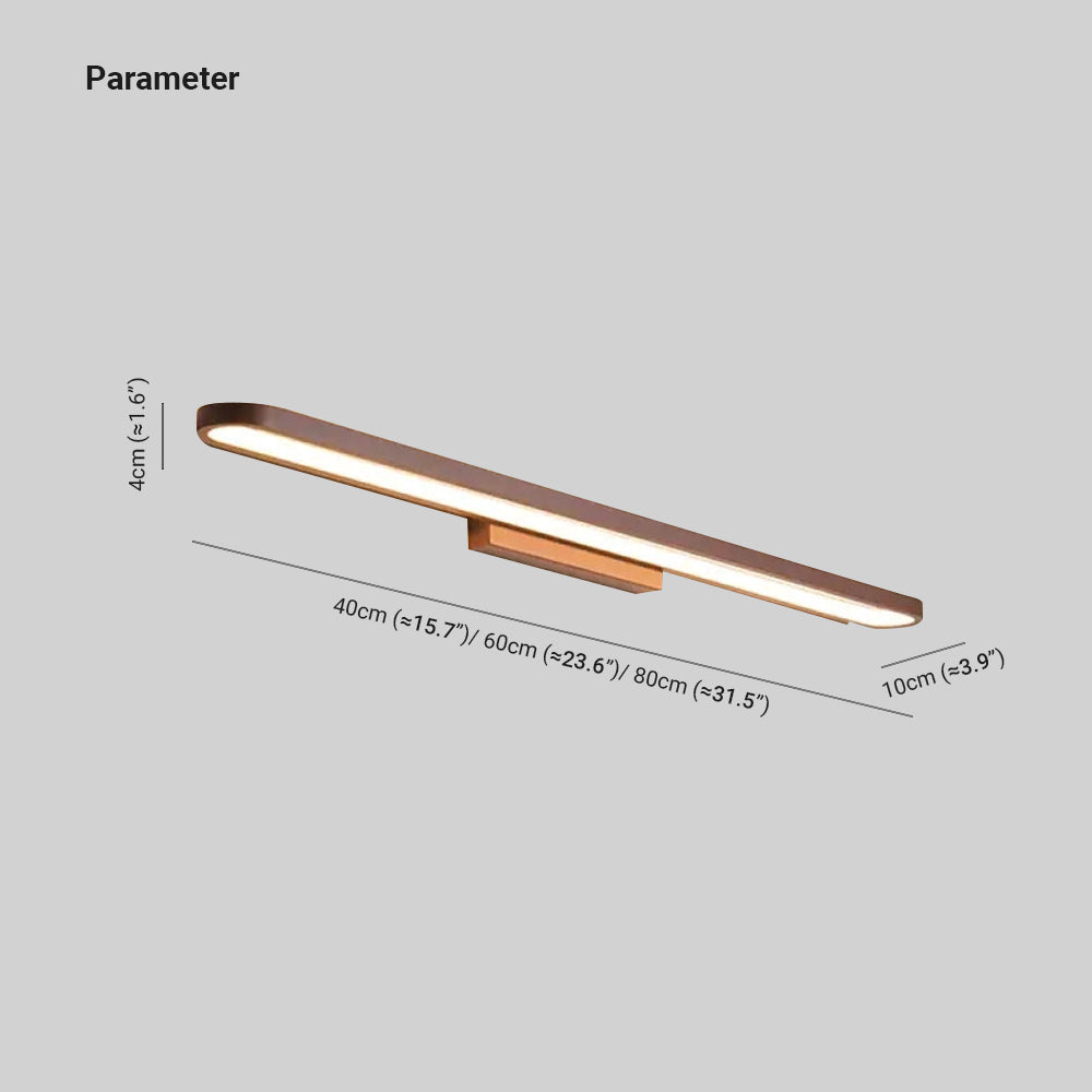 Gold Modern Wall Light for Bedroom and Bathroom