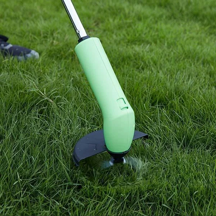 Cordless Mini Lawn Mower for Easy Edge Trimming