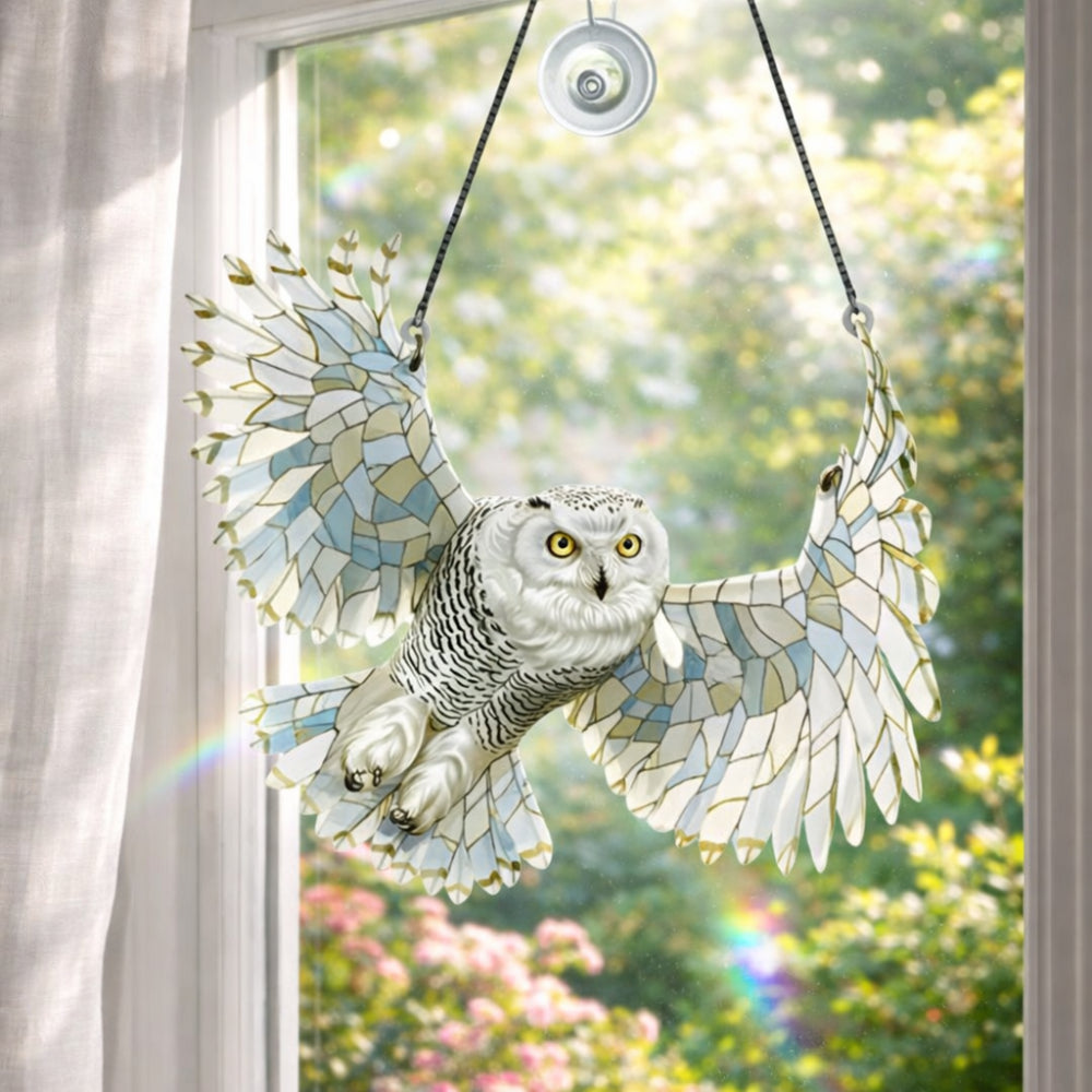 Hummingbird Window Suncatcher Hanging Decor