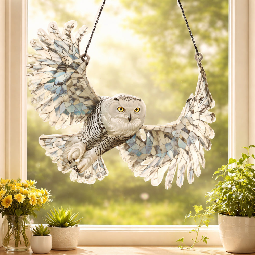 Hummingbird Window Suncatcher Hanging Decor