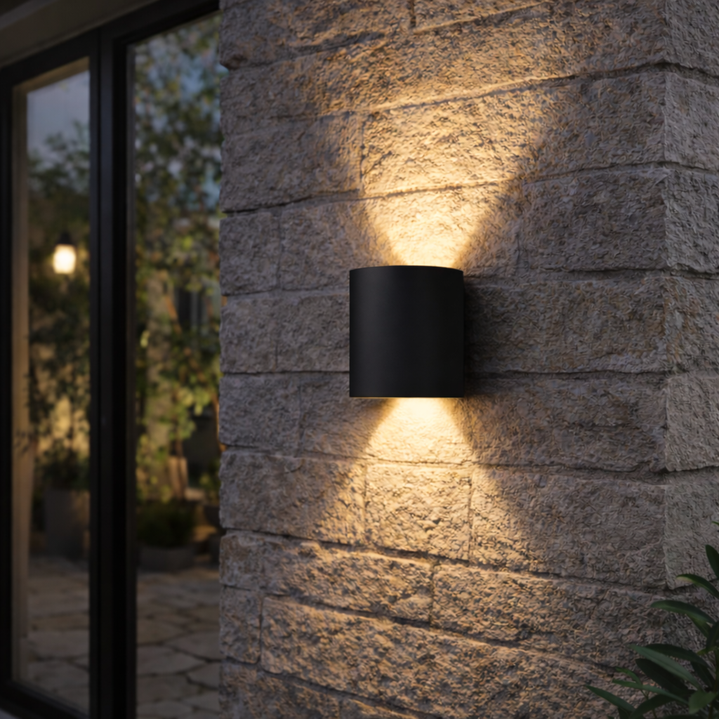 LED Minimalist Up Down Wall Light - Waterproof Aluminum Sconce