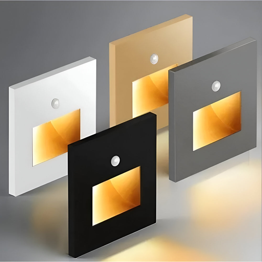 Motion Sensor LED Wall Light for Stairways and Hallways