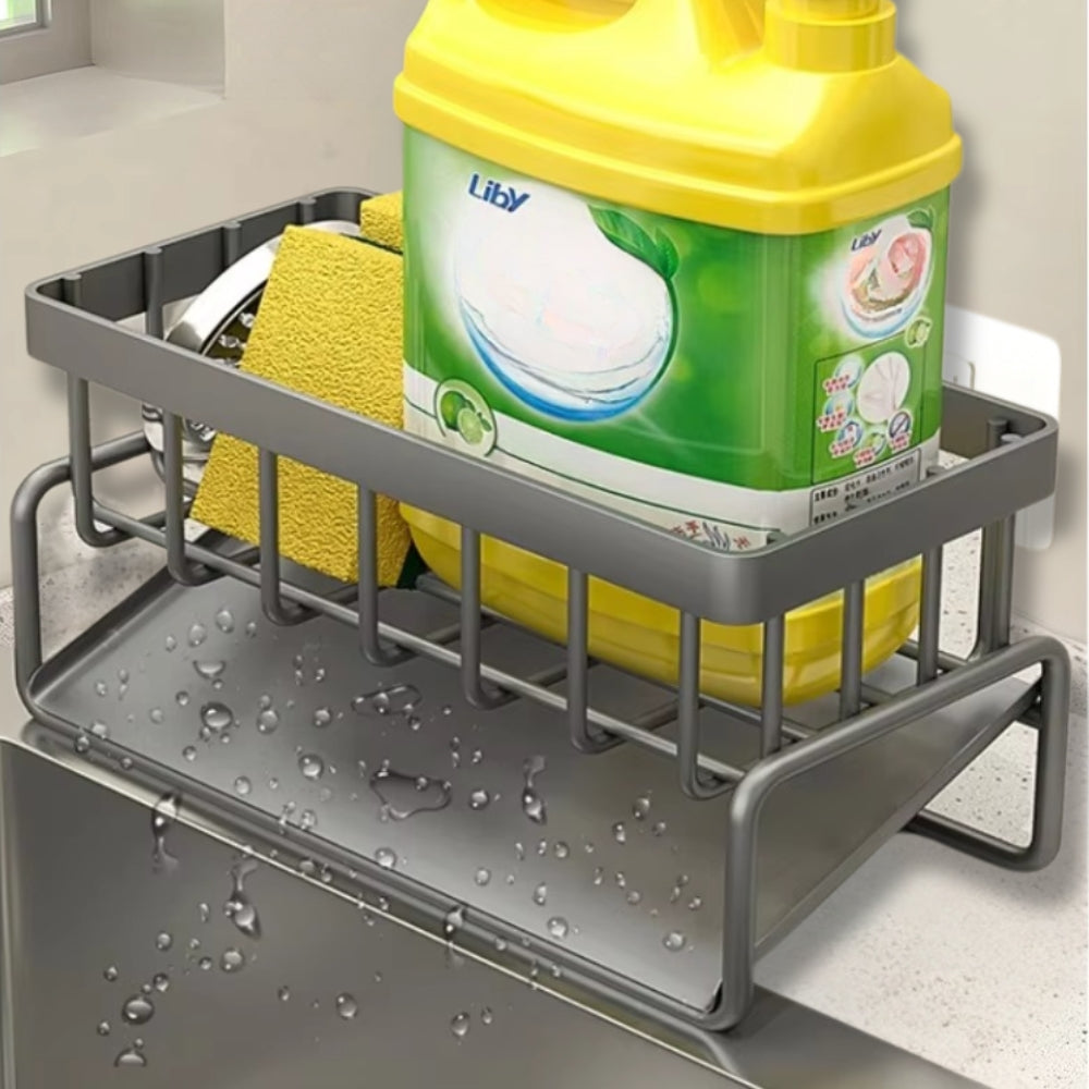 Wall Mounted Modern Sponge and Soap Rack