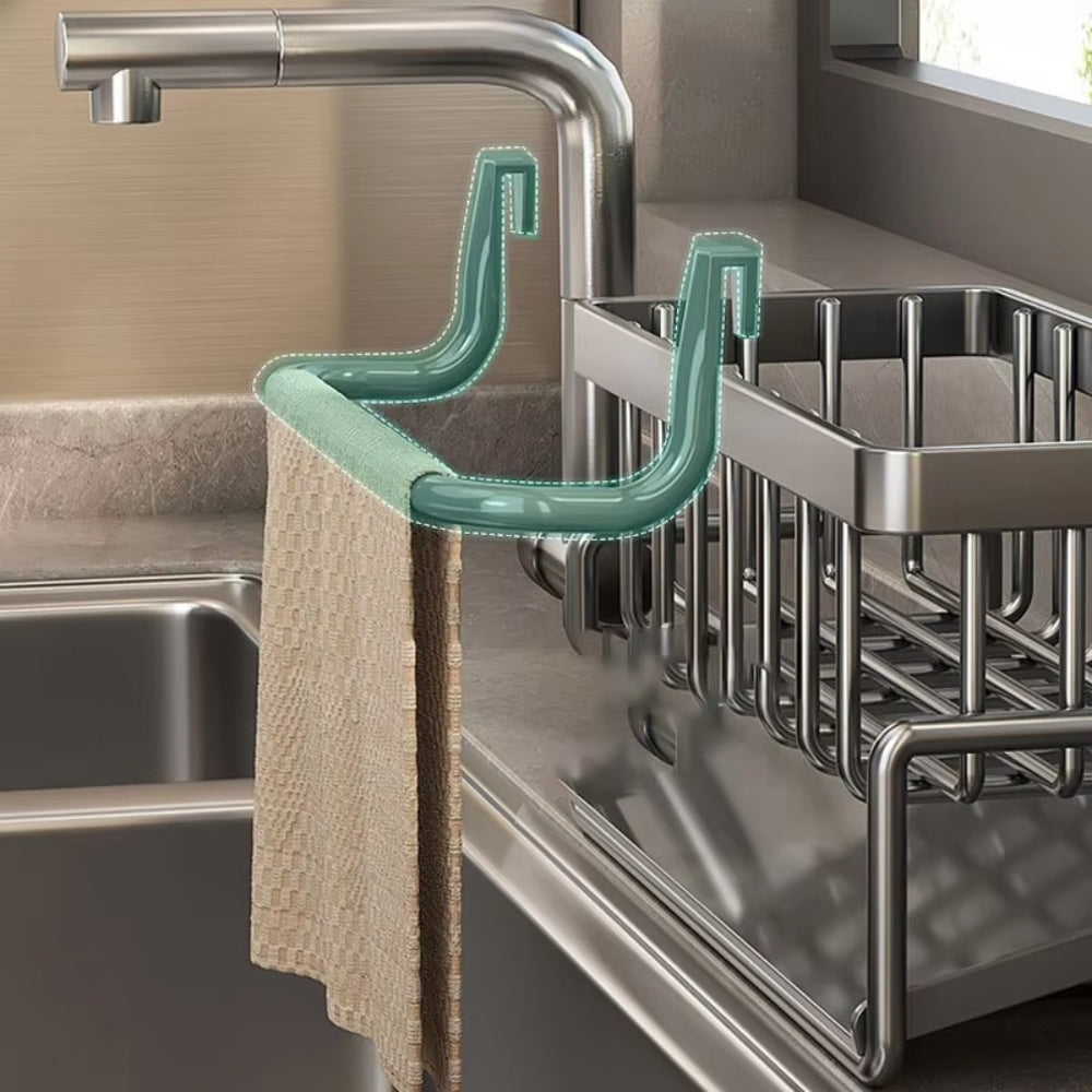 Wall Mounted Modern Sponge and Soap Rack