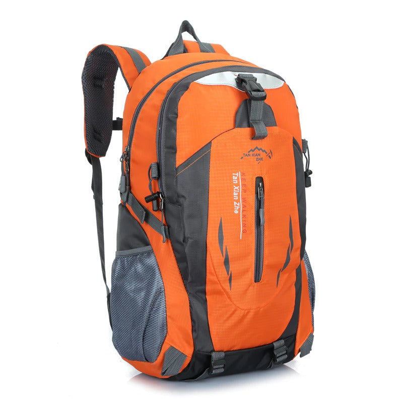 Water-Resistant 50L Hiking Backpack with Adjustable Straps and Multiple Compartments