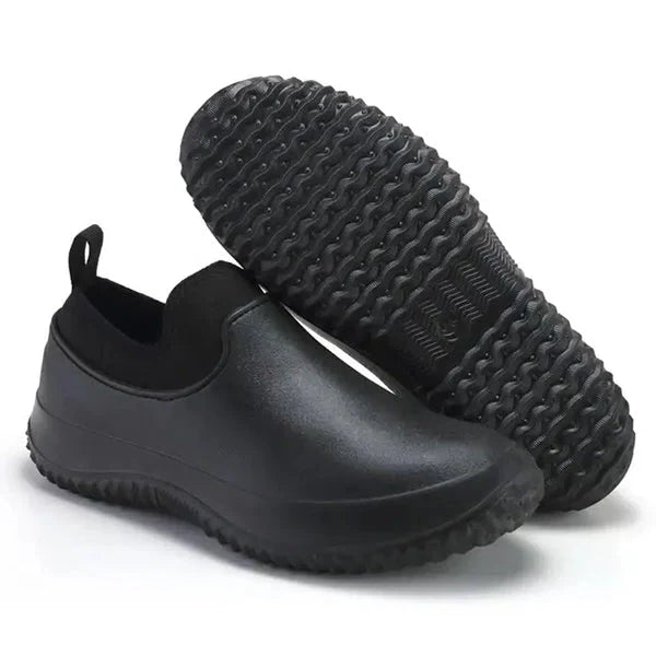 Waterproof Slip-On Non-Slip Work Shoes