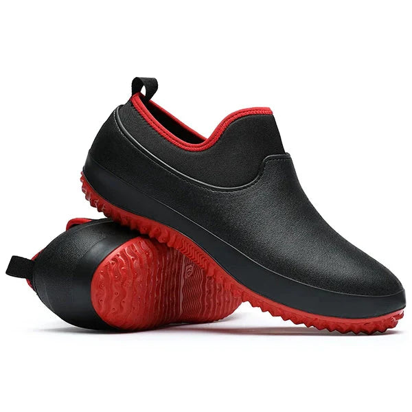 Waterproof Slip-On Non-Slip Work Shoes