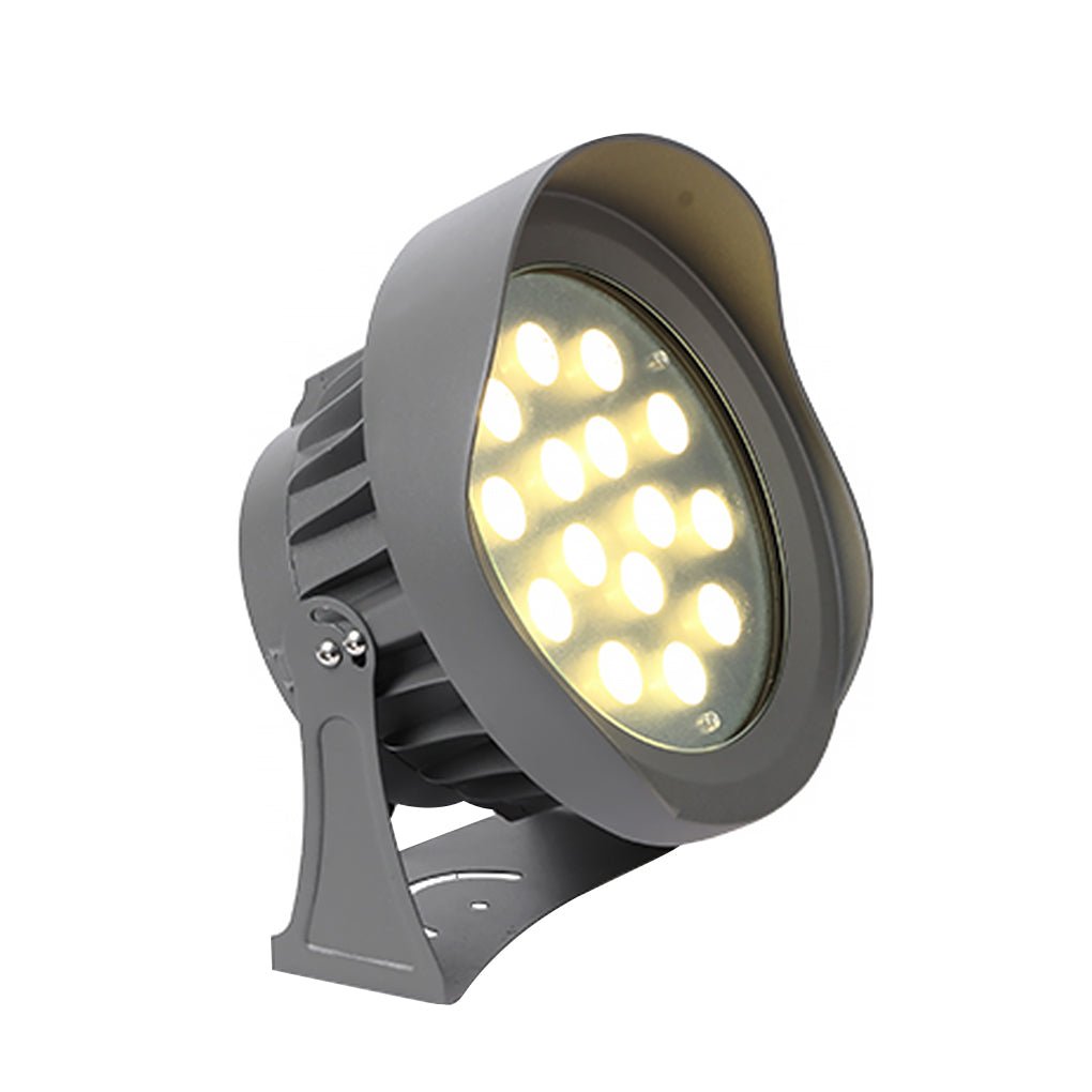 Weather-Resistant Solar Spotlights for Outdoor Lighting - Durable Stainless Steel Security Lights