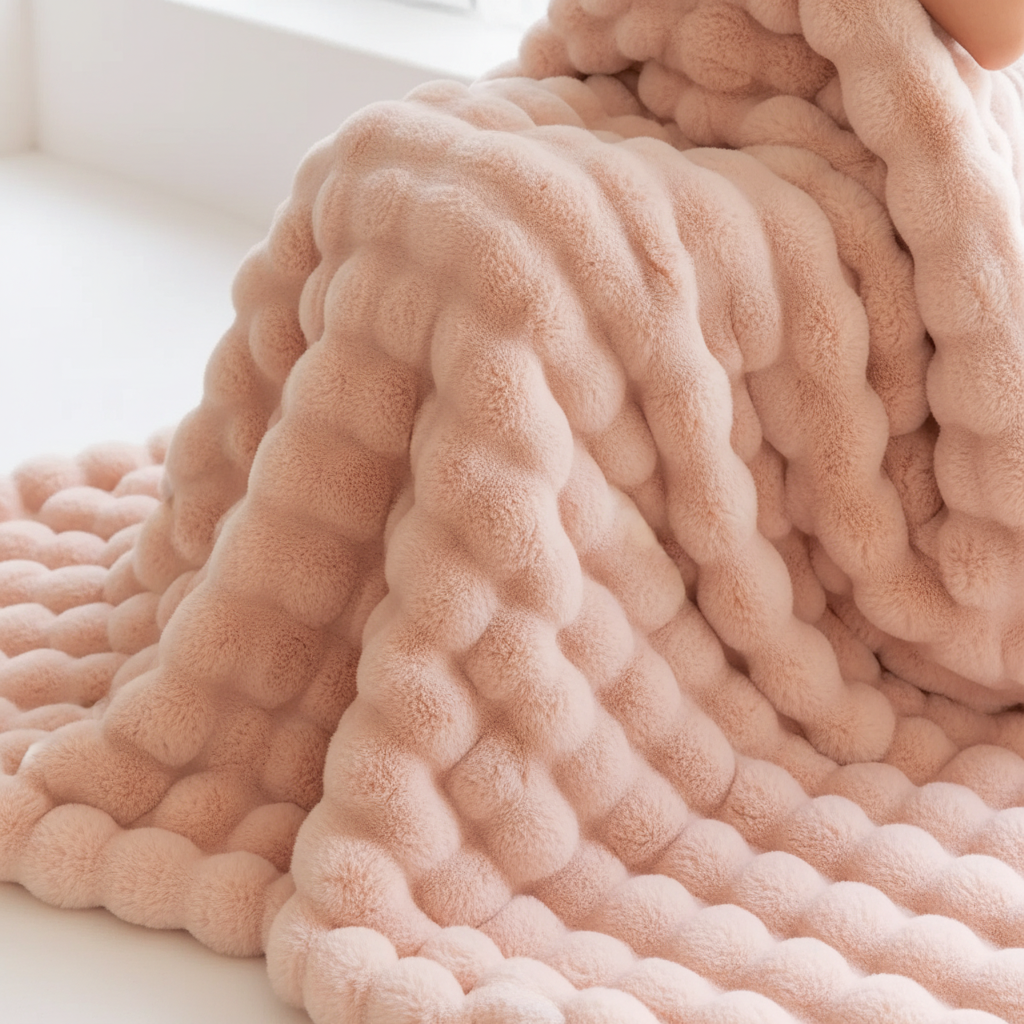 Soft Plush Throw Blanket for Cozy Comfort