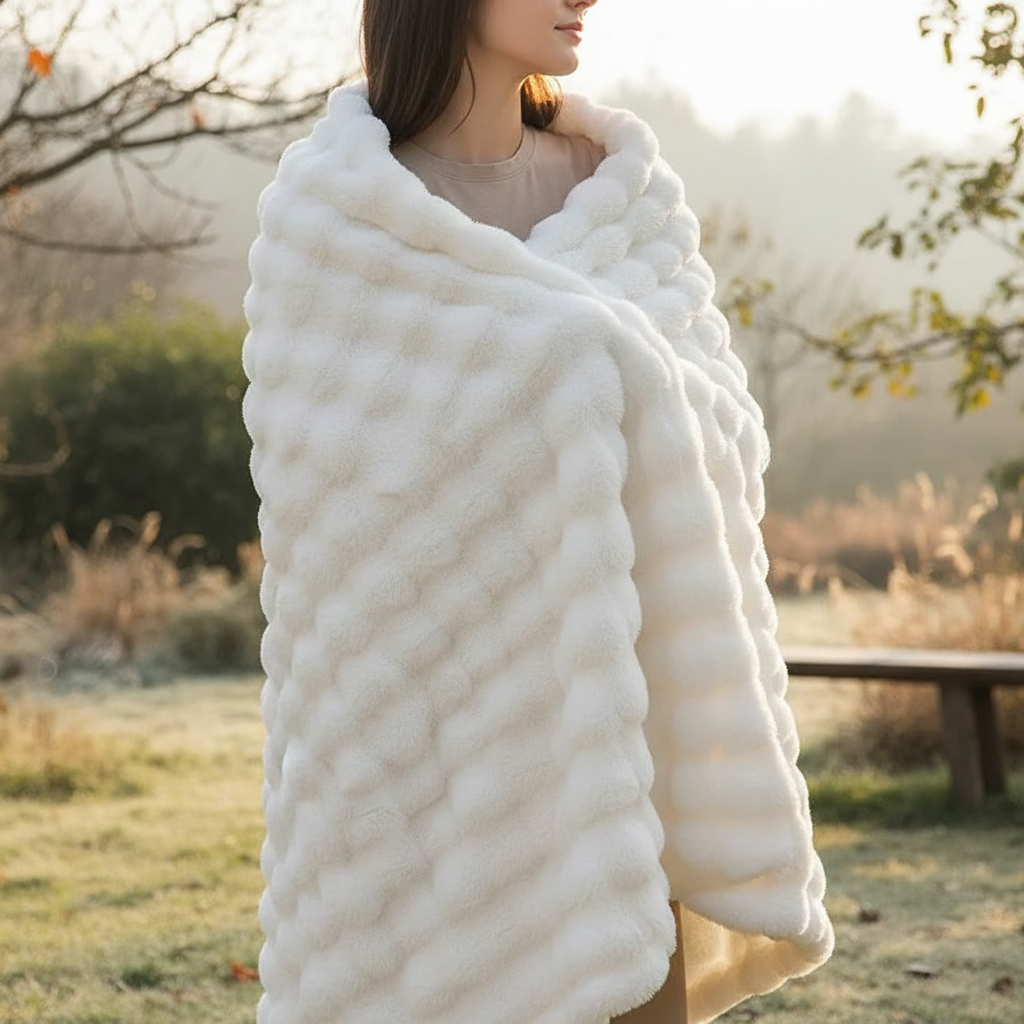 Soft Plush Throw Blanket for Cozy Comfort