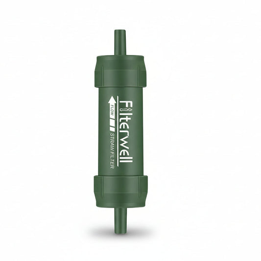 Portable Mini Water Filter Straw for Camping and Emergency Situations