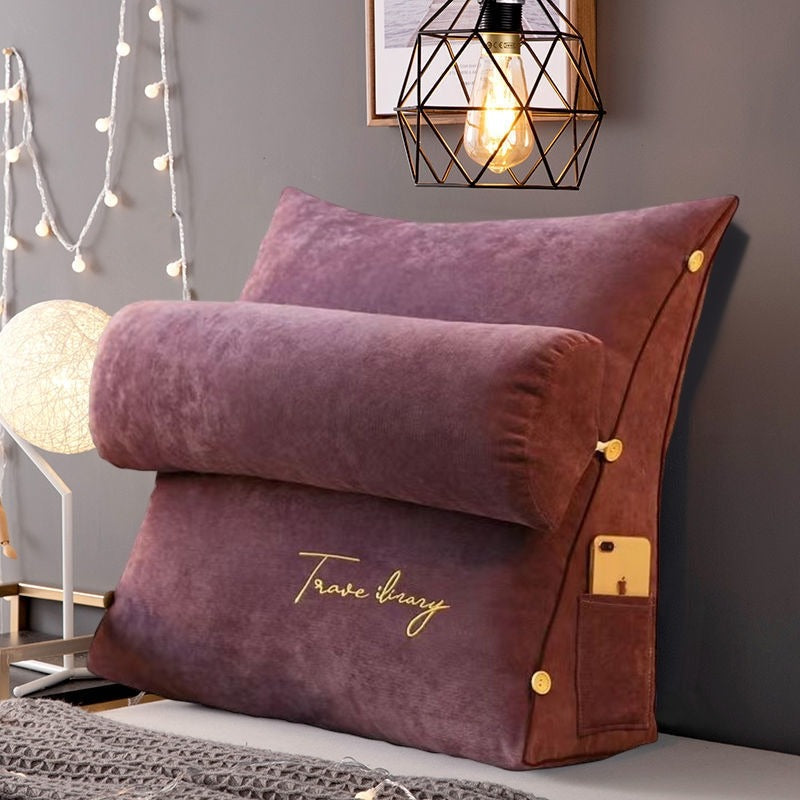 Luxurious Soft Reading Cushion with Backrest for Kids