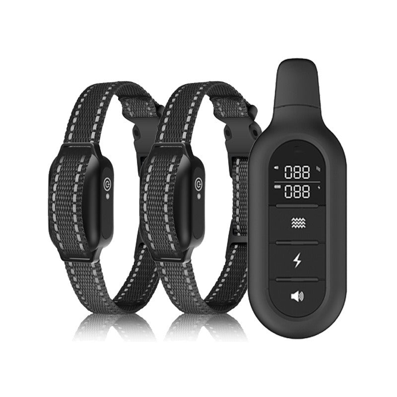 Electric Dog Training Collar with Remote, Waterproof, 1000m Range, 16 Shock Levels, Beep & Vibration Modes