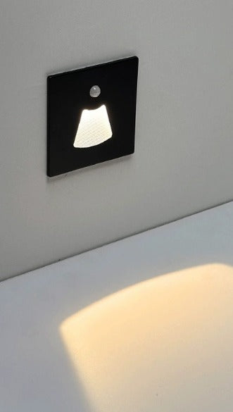 Motion Sensor LED Stair Light - Matte Black, Energy Efficient