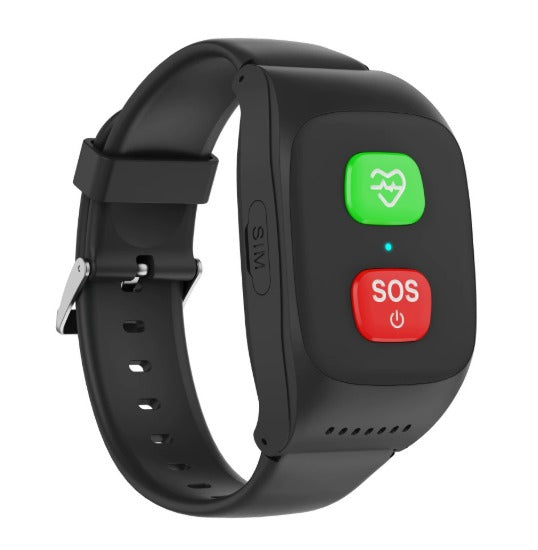 4G GPS Smartwatch for Seniors with SOS, Health Monitoring, and Waterproof Fitness Tracking