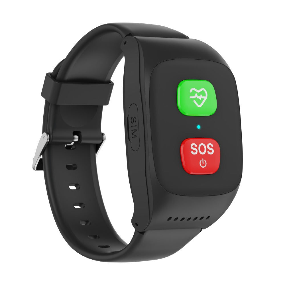4G GPS Smartwatch for Seniors with SOS, Health Monitoring, and Waterproof Fitness Tracking