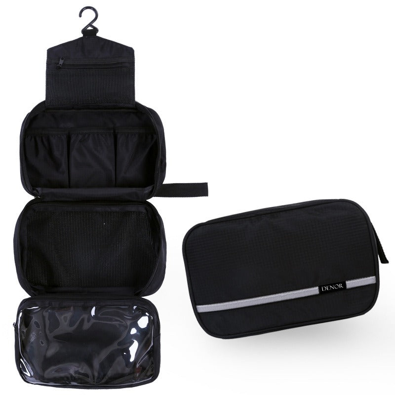 Compact Hanging Toiletry Organizer for Travel
