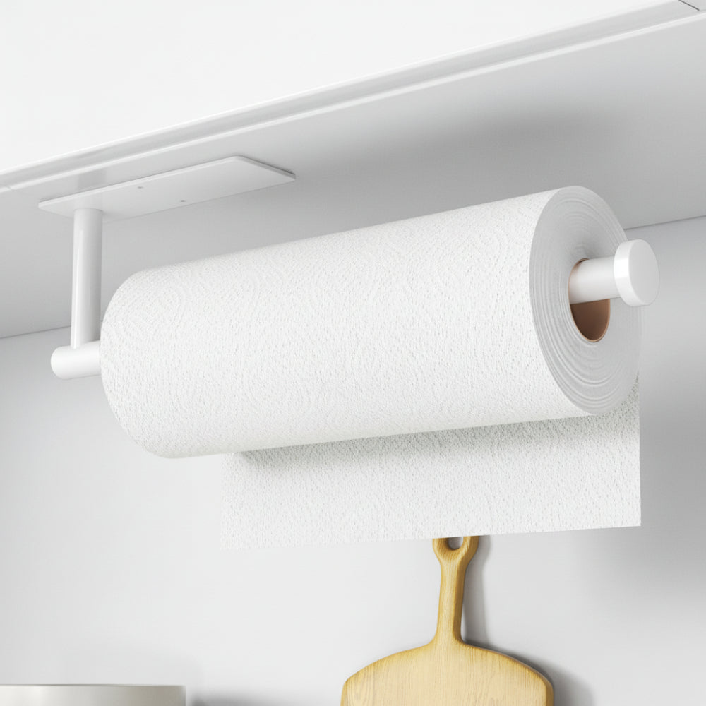 Wall Mounted Paper Towel Holder in Matte Black Stainless Steel