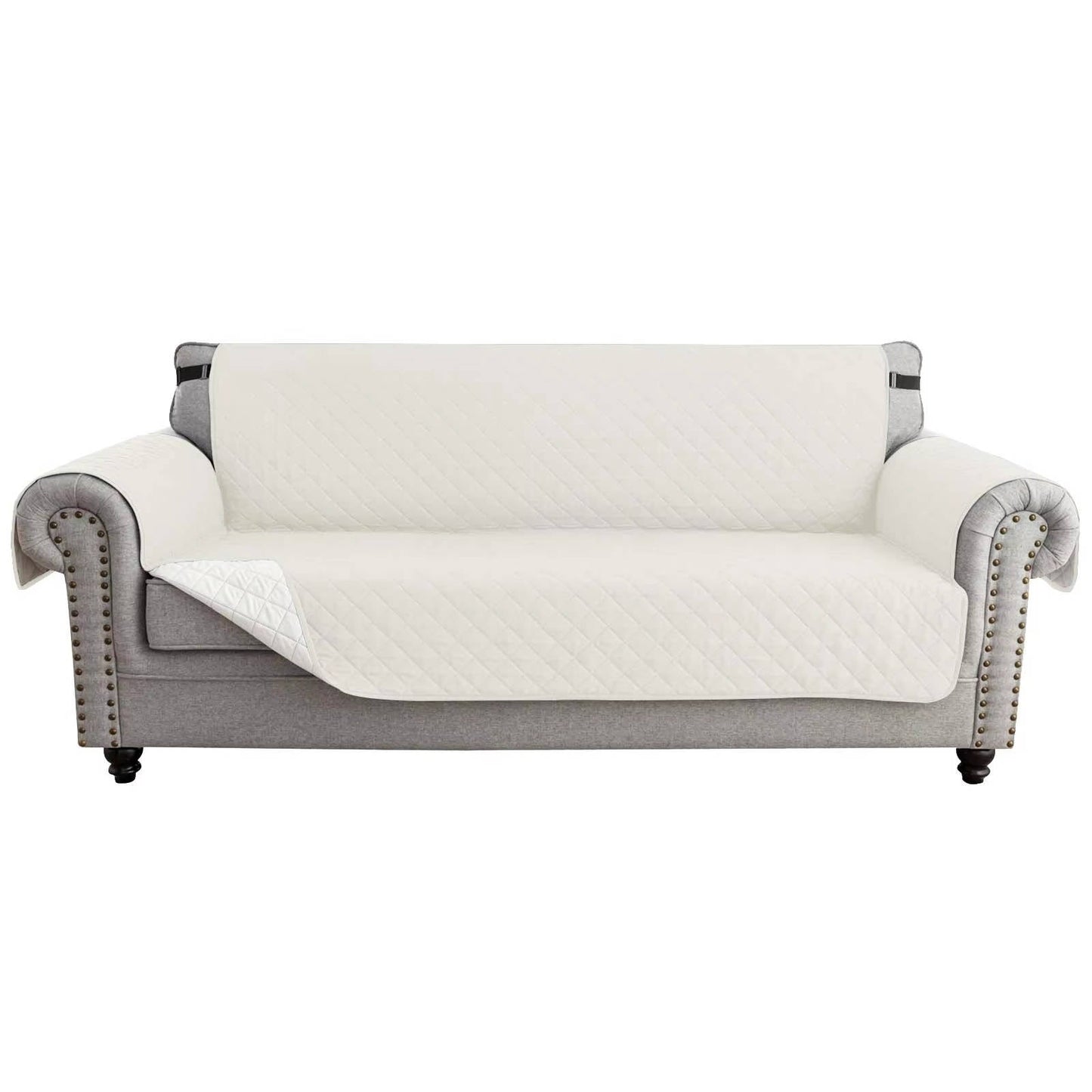 Reversible Water Resistant Sofa Cover for 3 Cushion Couch