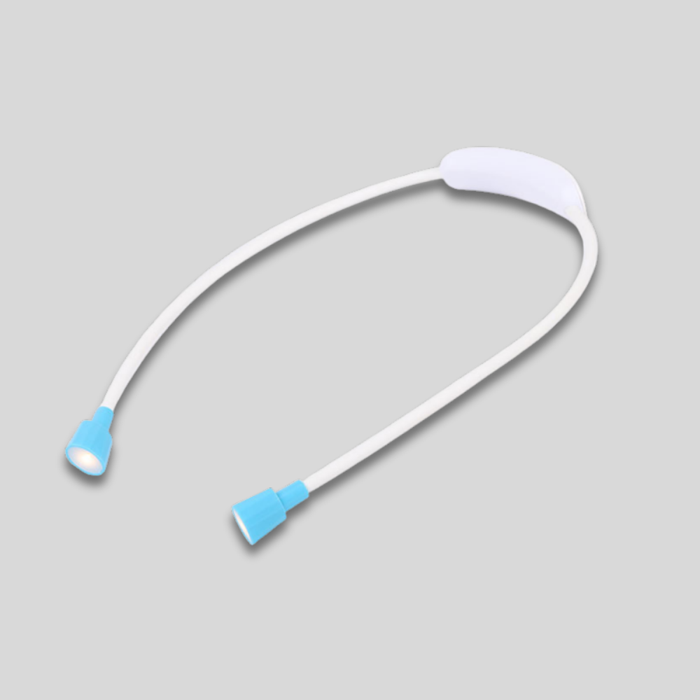 Rechargeable LED Neck Light with Adjustable Dual Heads