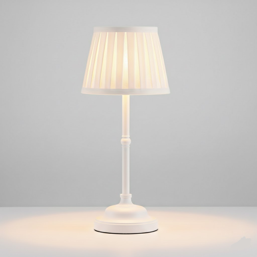 Cordless Rechargeable Brass LED Touch Table Lamp