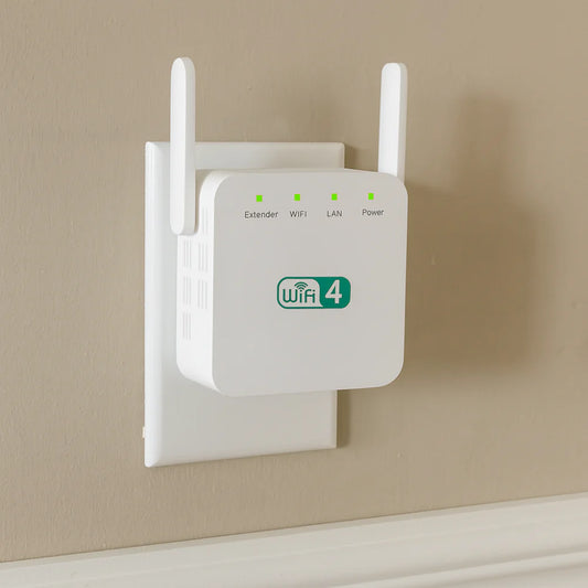 WiFi Range Extender with Dual Antennas for Home and Office