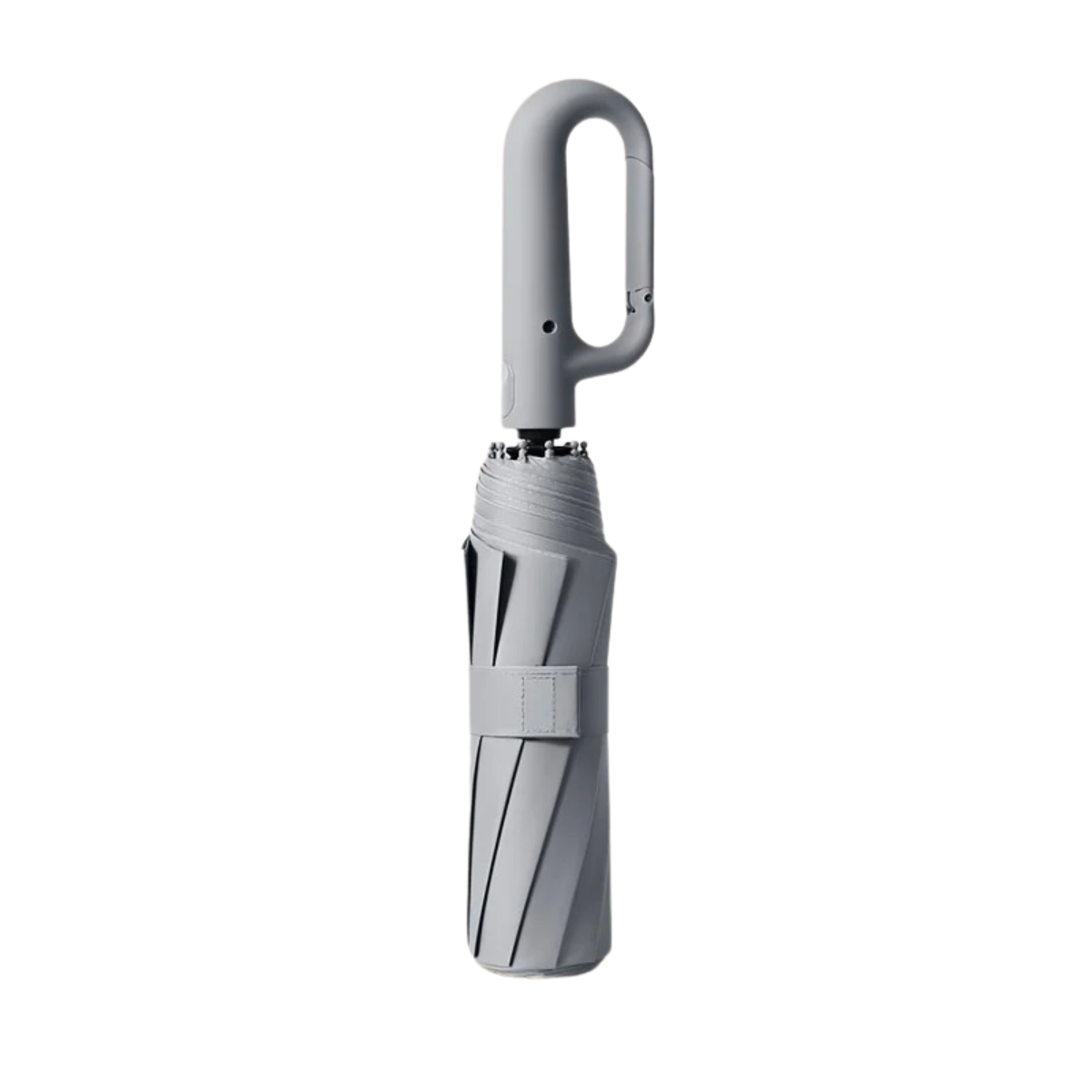 Automatic Reverse Folding Windproof Travel Umbrella with Carabiner Handle