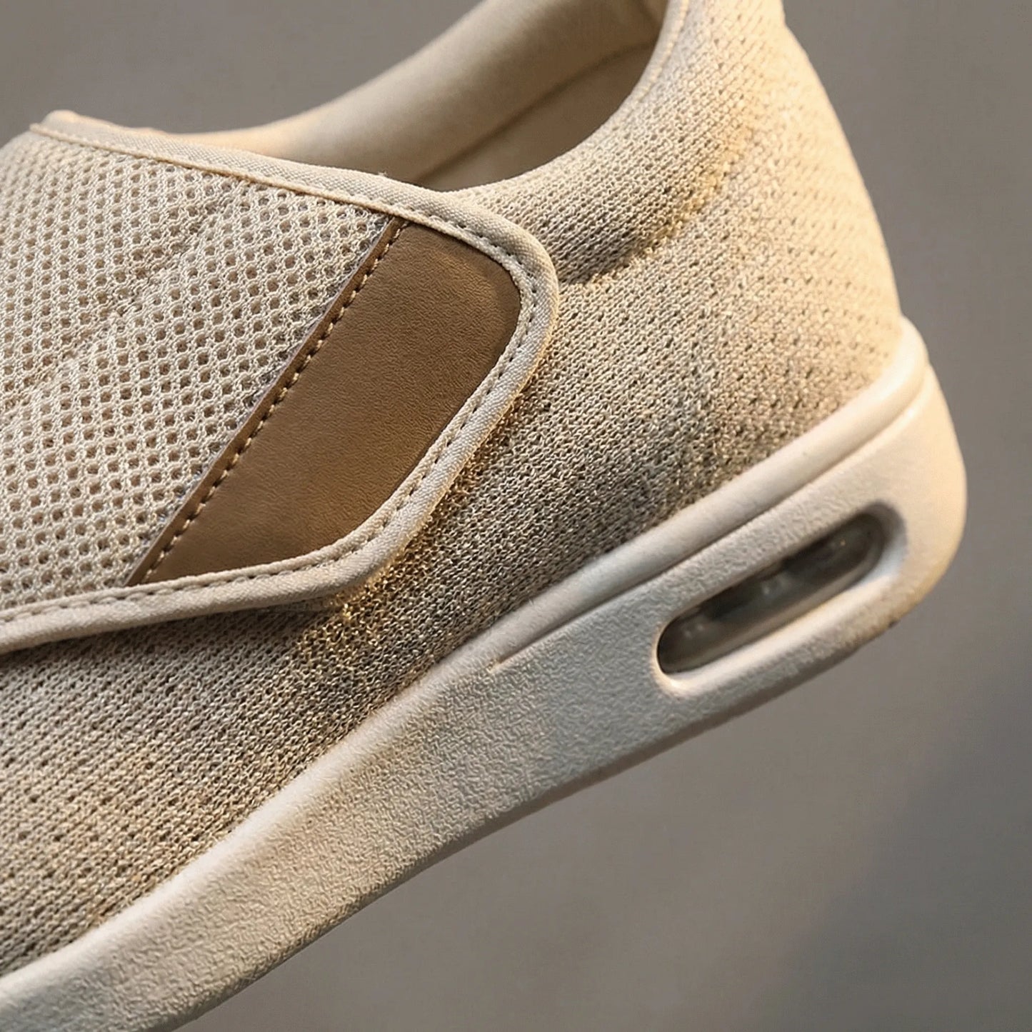 Extra Wide Diabetic-Friendly Shoes with Customizable Insole and Velcro Closure