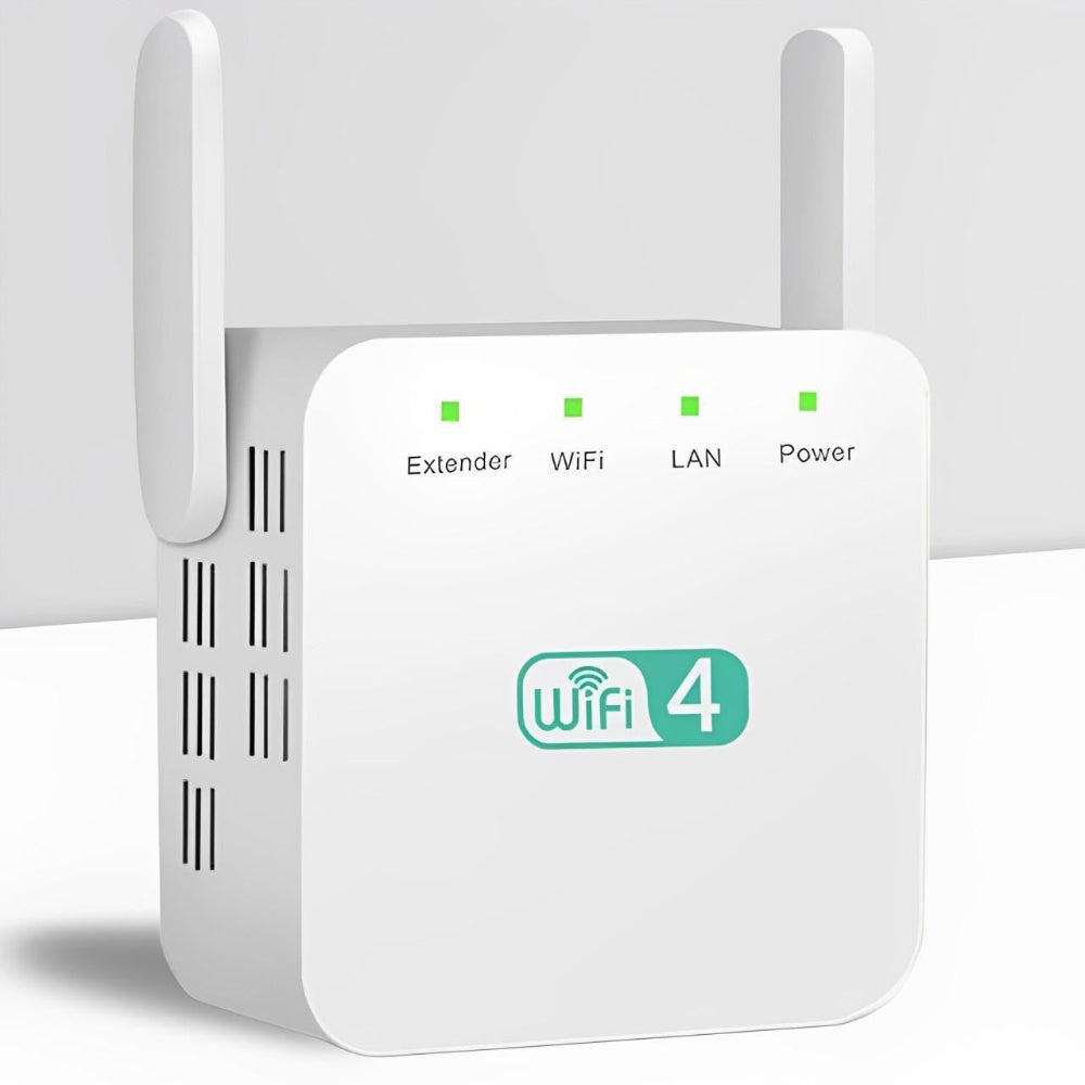 WiFi Range Extender with Dual Antennas for Home and Office
