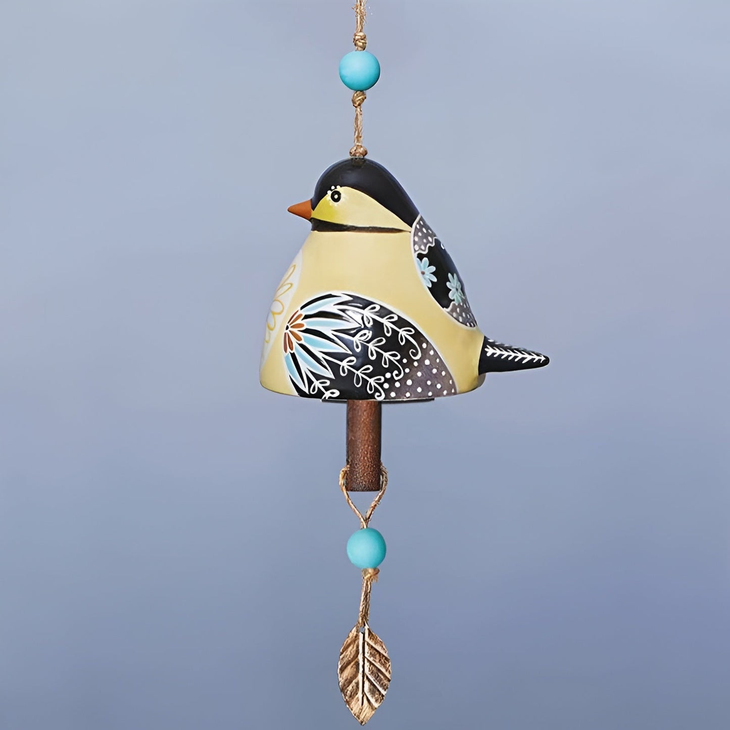 Bird Pattern Hanging Wind Chimes for Garden and Balcony
