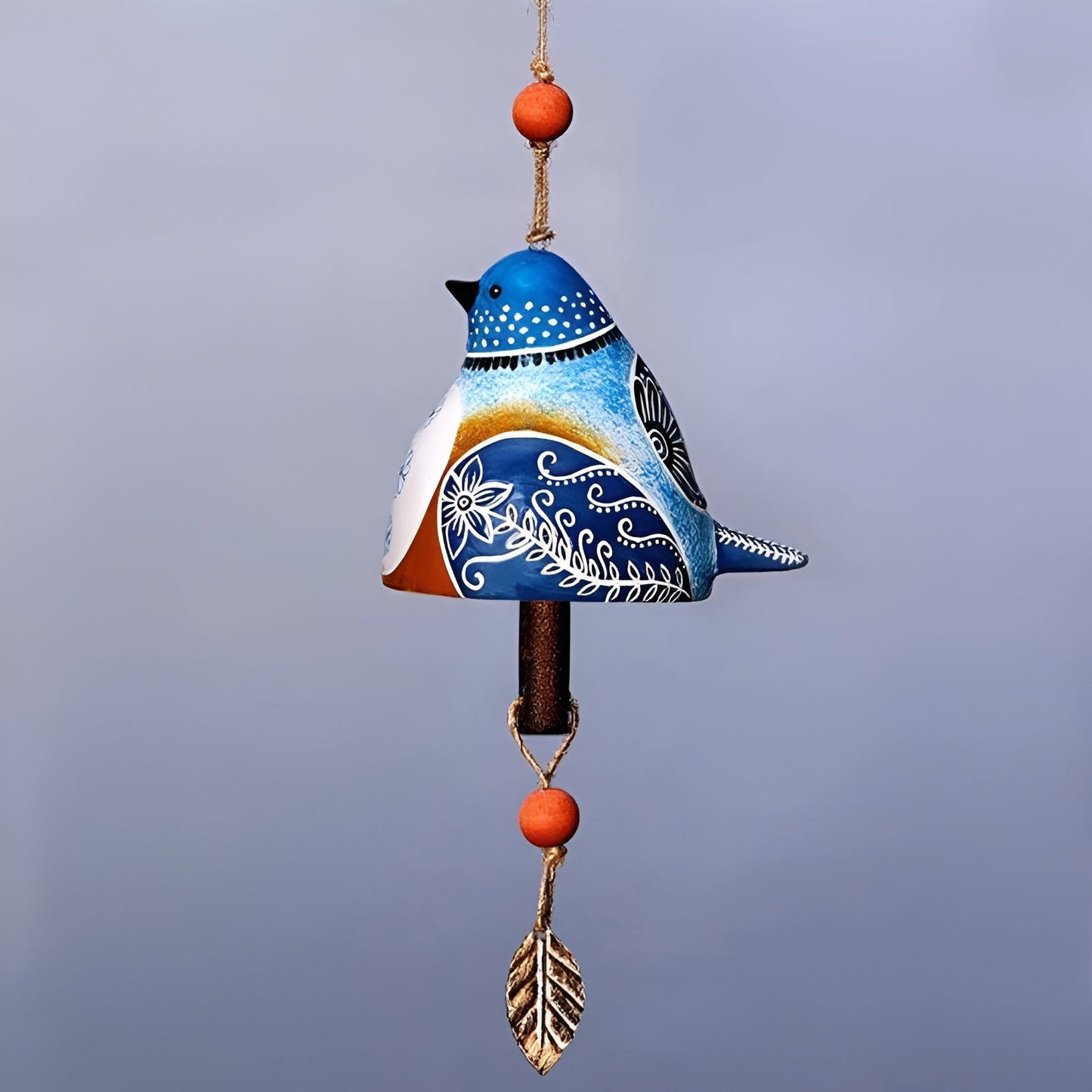 Bird Pattern Hanging Wind Chimes for Garden and Balcony