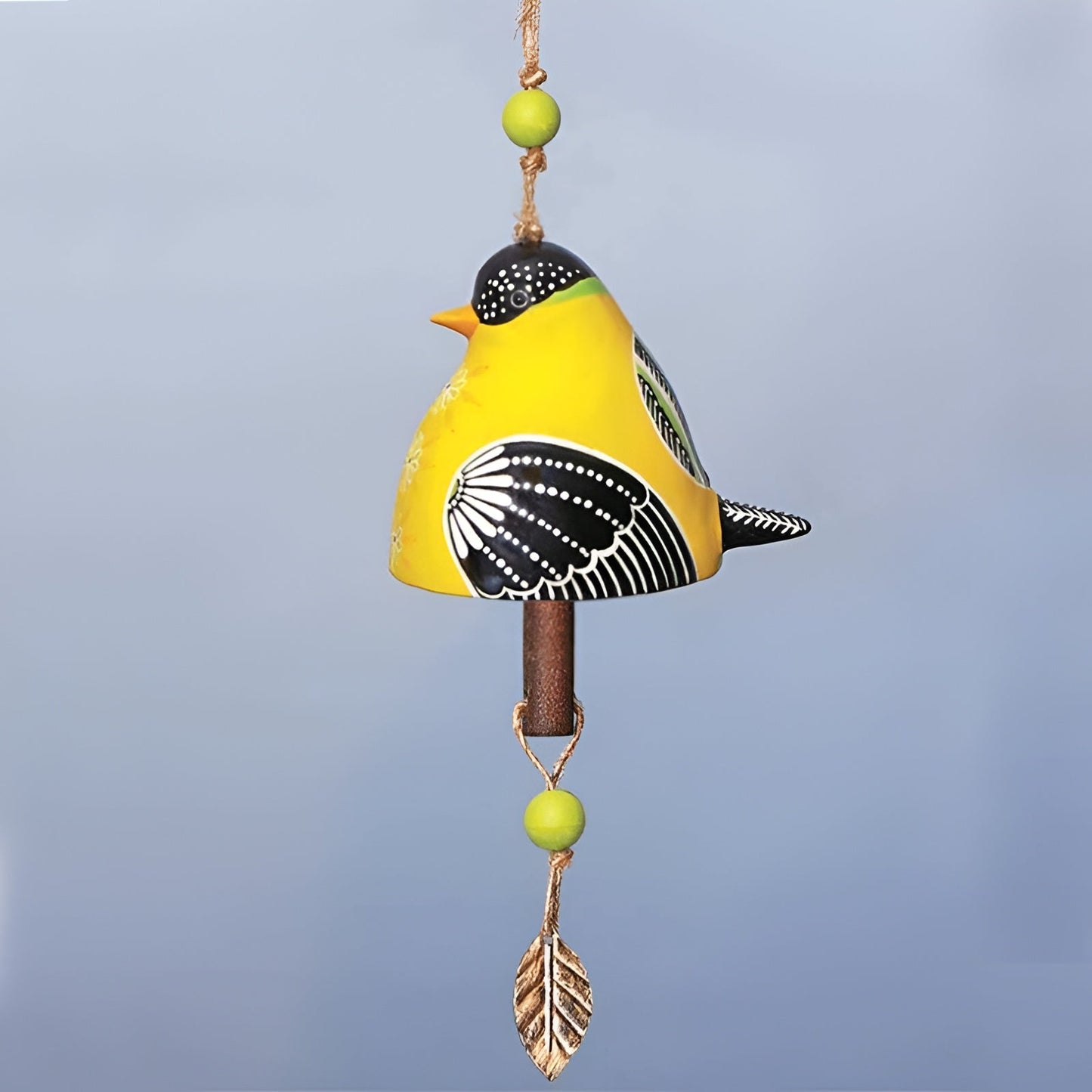 Bird Pattern Hanging Wind Chimes for Garden and Balcony