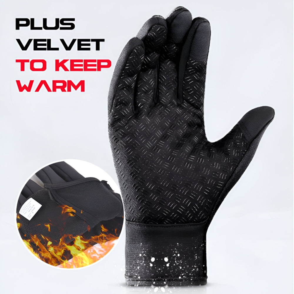 Heated Touchscreen Winter Sport Gloves Waterproof