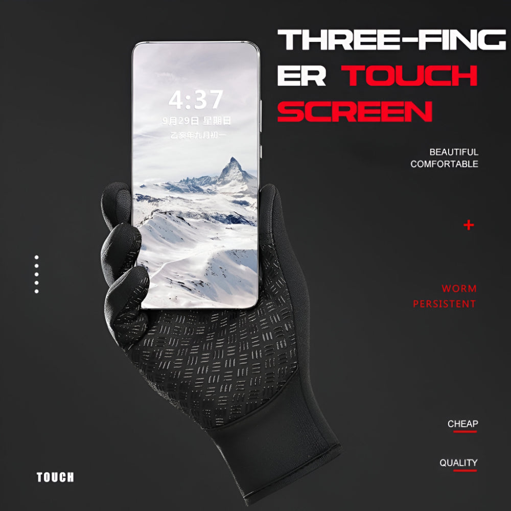Heated Touchscreen Winter Sport Gloves Waterproof