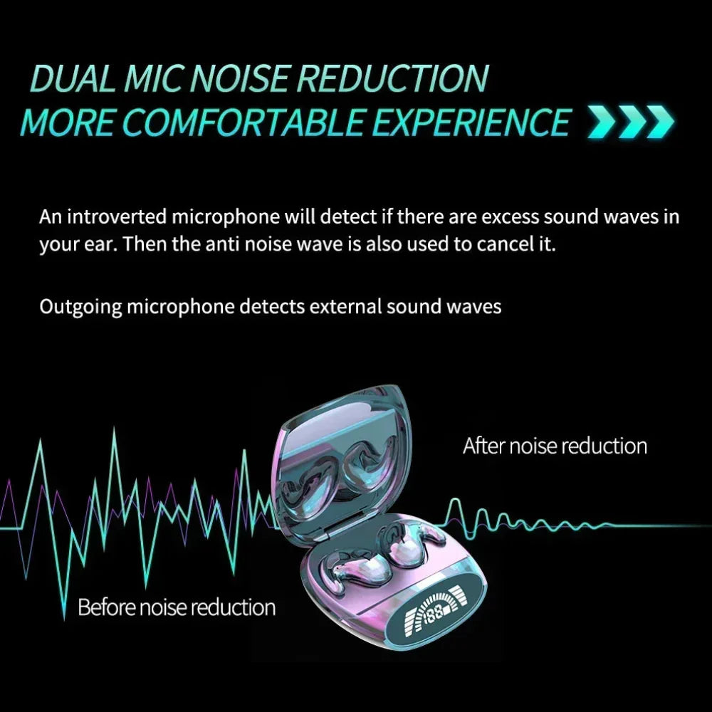 Wireless Bluetooth Sleep Earbuds with HiFi Sound and Long Battery Life
