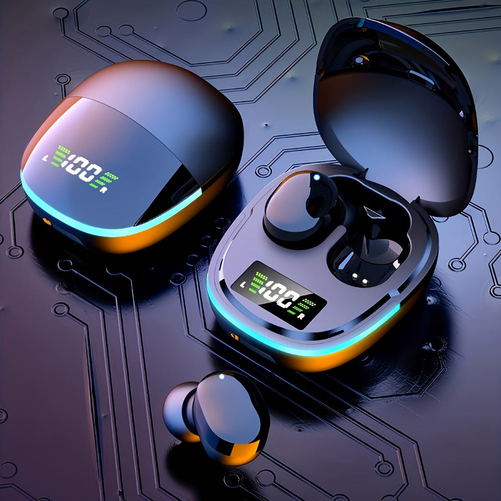 Wireless Gaming Earbuds with Touch Control and Charging Case