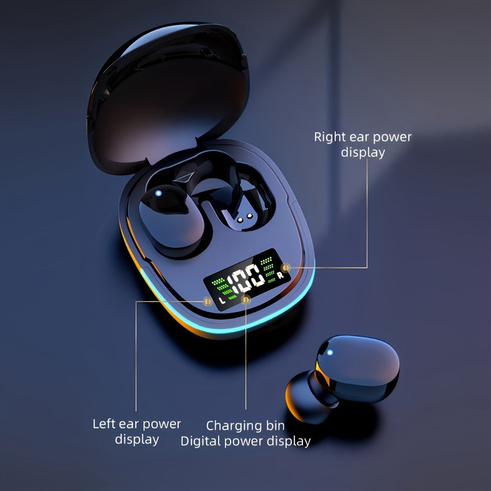 Wireless Gaming Earbuds with Touch Control and Charging Case