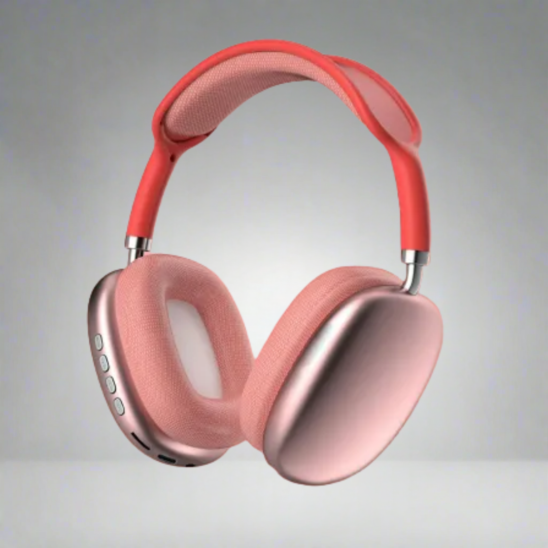 Wireless Noise Cancelling Over Ear Headphones with Deep Bass