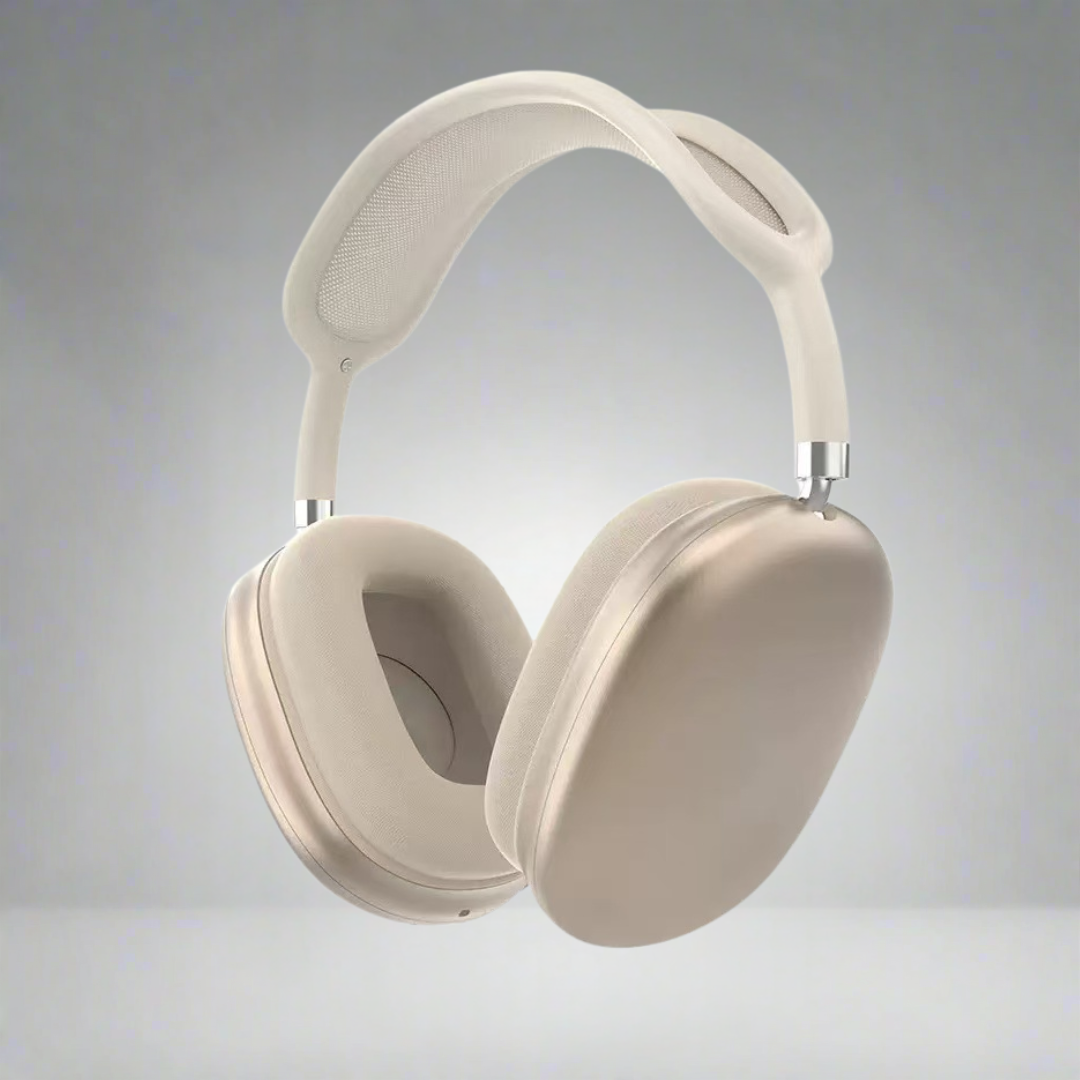 Wireless Noise Cancelling Over Ear Headphones with Deep Bass