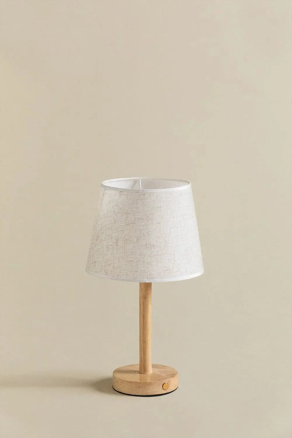 Rechargeable Wooden LED Night Light – Modern Cordless Lamp