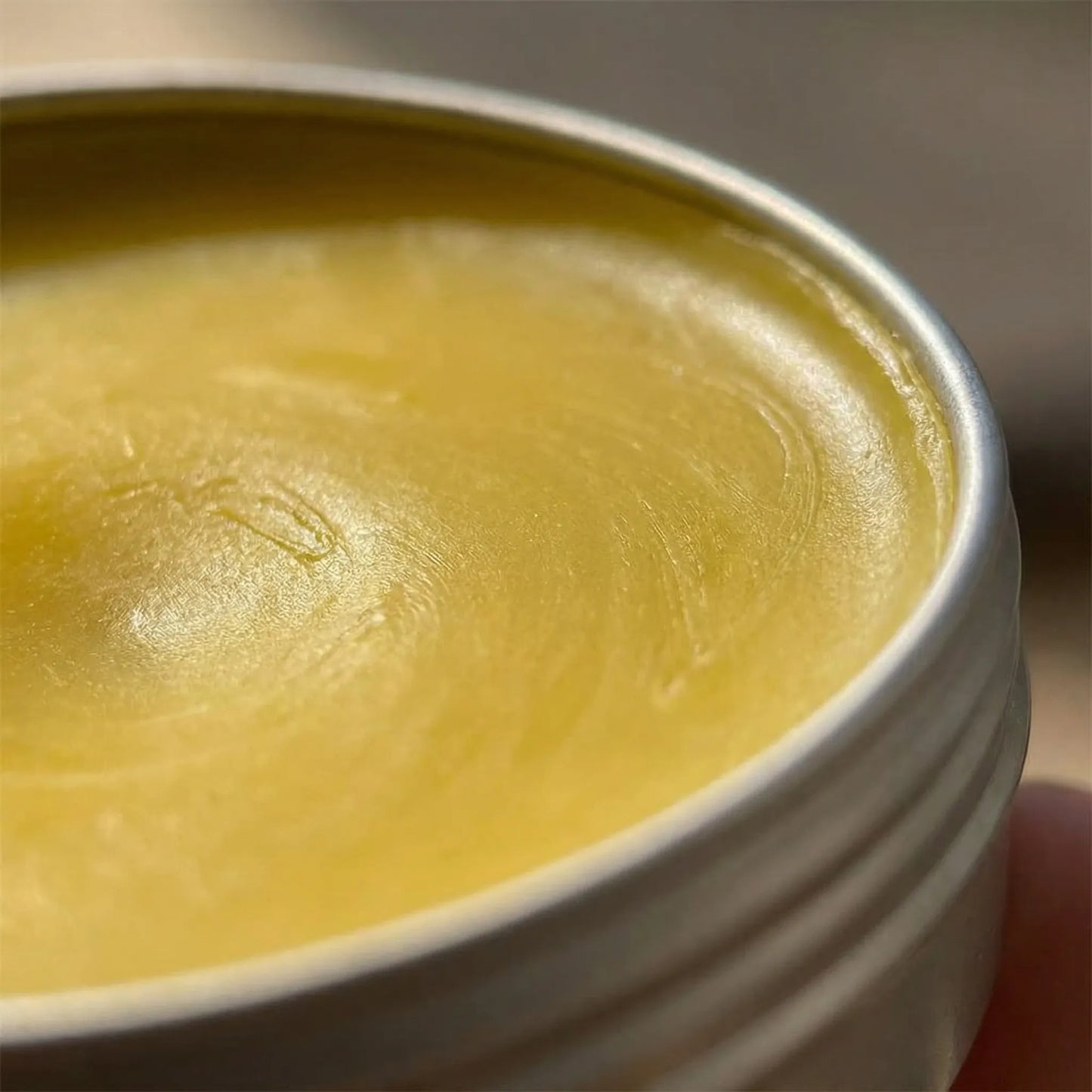 Natural Beeswax Balm for Wooden Furniture with Application Brush