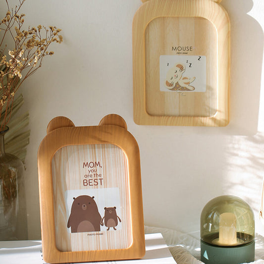 Tiered Cartoon Animal Picture Frame