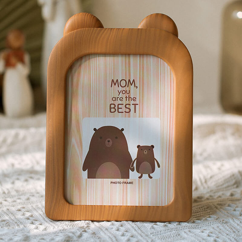 Tiered Cartoon Animal Picture Frame