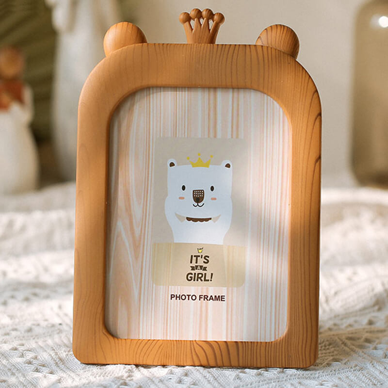 Tiered Cartoon Animal Picture Frame