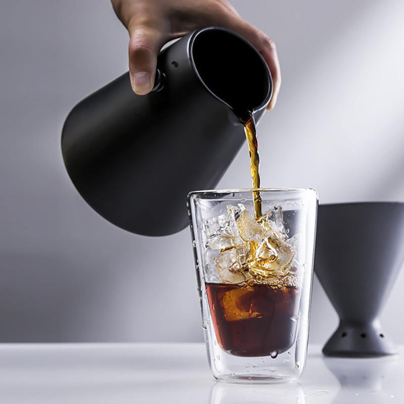 Ceramic Woodpecker V60 Pour-Over Coffee Dripper