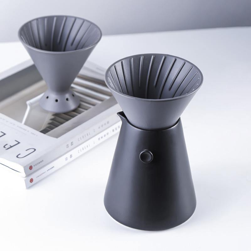 Ceramic Woodpecker V60 Pour-Over Coffee Dripper