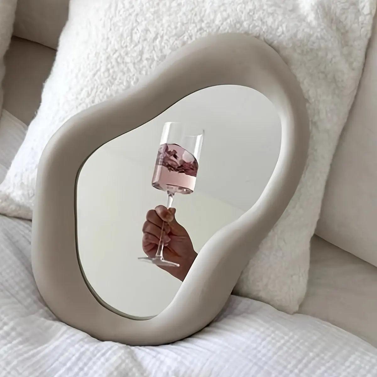 Warped Decorative Mirror for Modern Home Decor