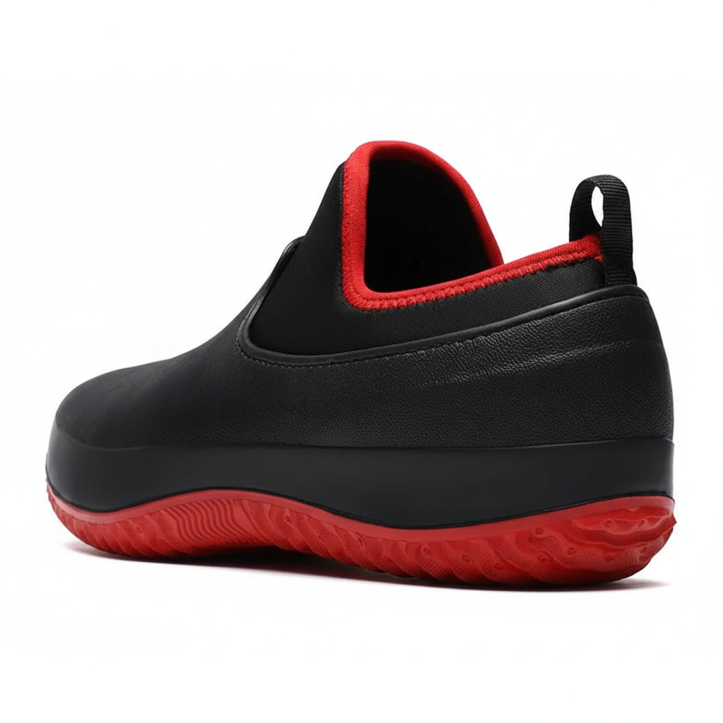Waterproof Slip-On Work Shoes with Non-Slip Traction for All-Day Comfort