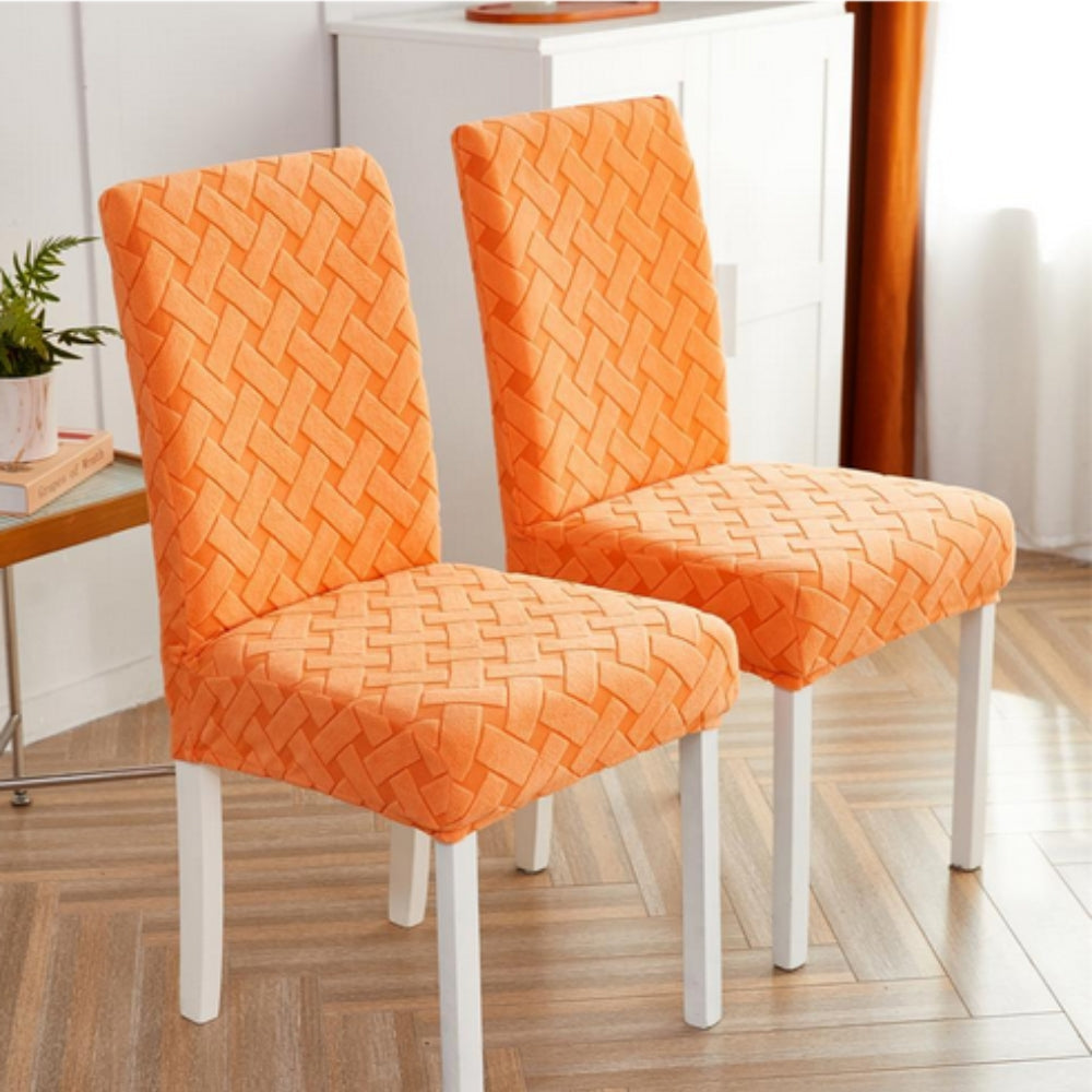 Stretchable Jacquard Chair Cover for Everyday Protection
